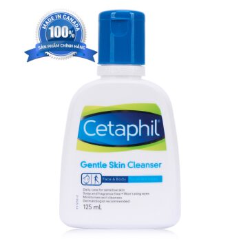 Sữa rửa mặt tốt nhất Cetaphil Gentle Skin Cleanser 125ml