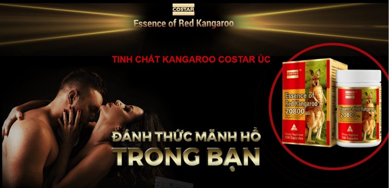 Tăng Cường Sinh Lí Nam Essence Red Kangaroo