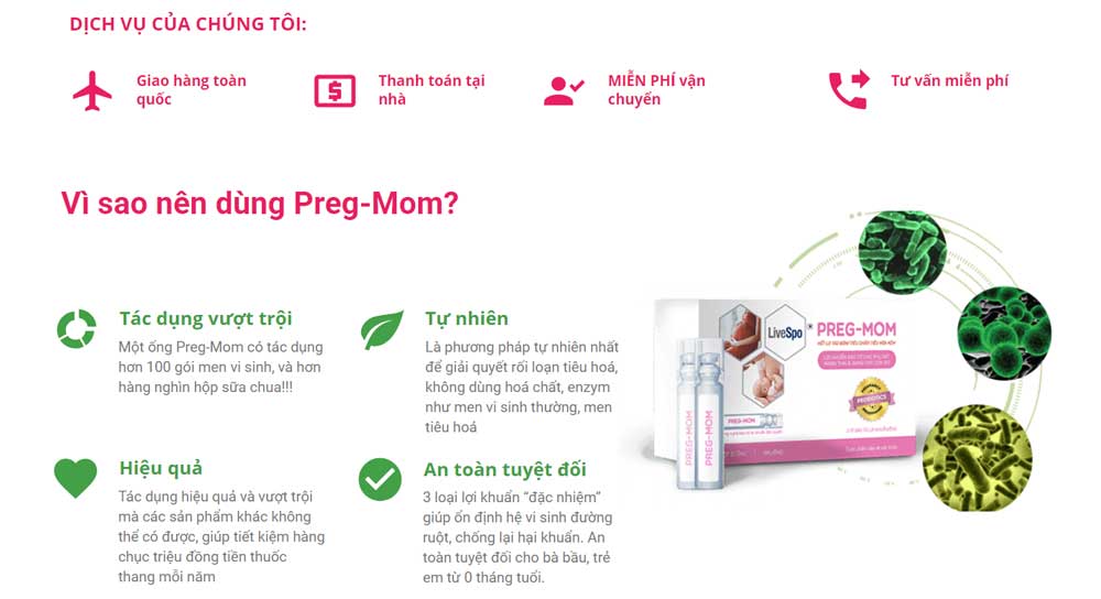 Các mẹ đã dùng Preg-Mom