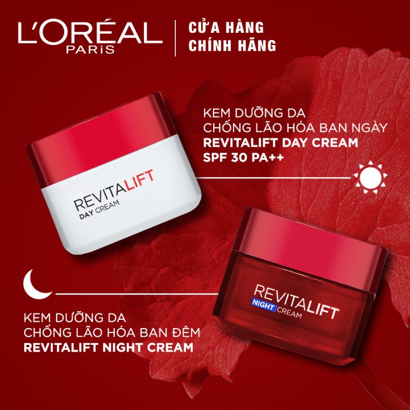 Bộ Kem Ngày Đêm L'Oreal Revitalift