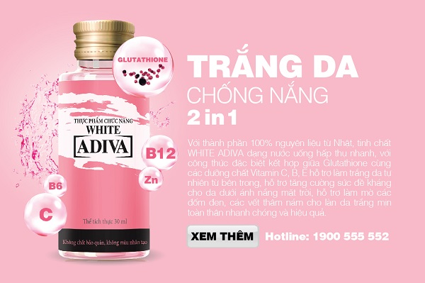 WHITE ADIVA uống tốt không