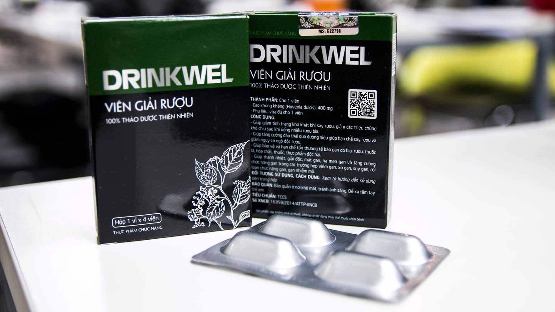 Viên giải rượu Drinkwel