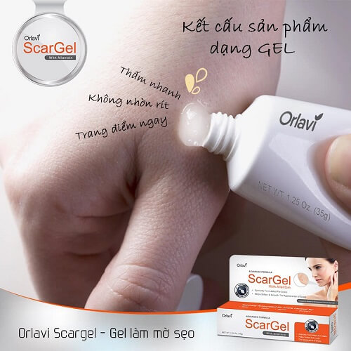 gel xía sẹo tốt nhất scargel