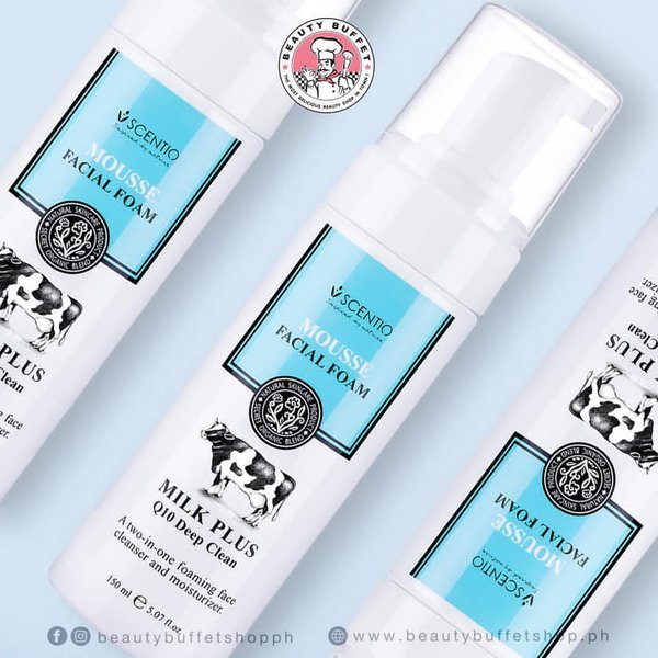 Sữa rửa mặt Thái Lan Scentio Milk Plus 150ml Beauty Buffet