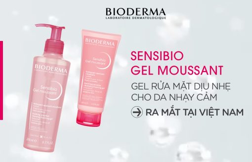 sữa rửa mặt bioderma gel