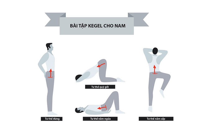 Hướng dẫn các bài tập kegel cho nam giới bằng hình ảnh 