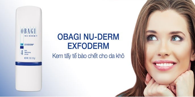 Kem tẩy tế bào chết cho da khô Obagi Nu-Derm Exfoderm Skin Smoothing