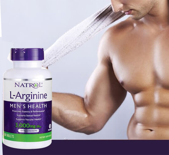 Natrol L-Arginine Men’s Health giúp tăng cường sinh lý nam giới