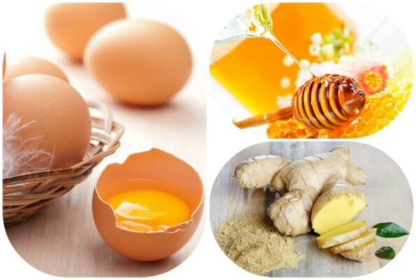 Cách chữa yếu sinh lý bằng trứng gà, gừng tươi và mật ong