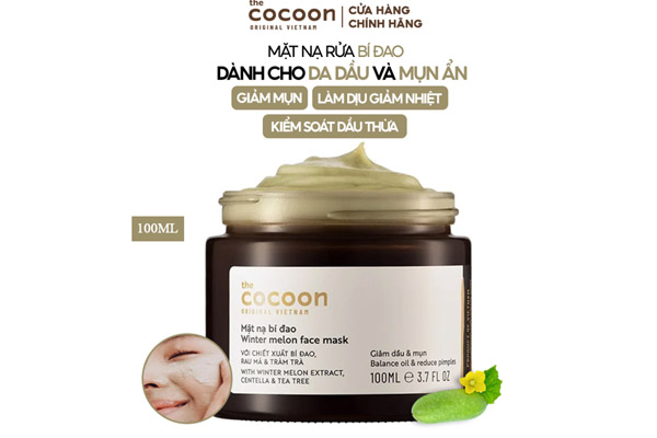 Mặt nạ bí đao Cocoon Winter Melon Face Mask