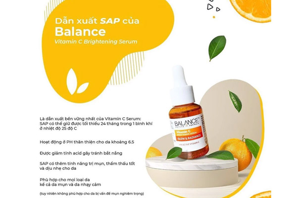 Serum sáng da mờ thâm Balance