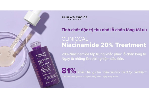 serum thu nhỏ lỗ chân lông Paula’S Choice