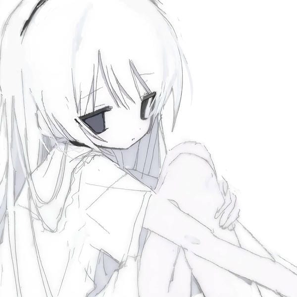 avatar anime đen trắng (12)