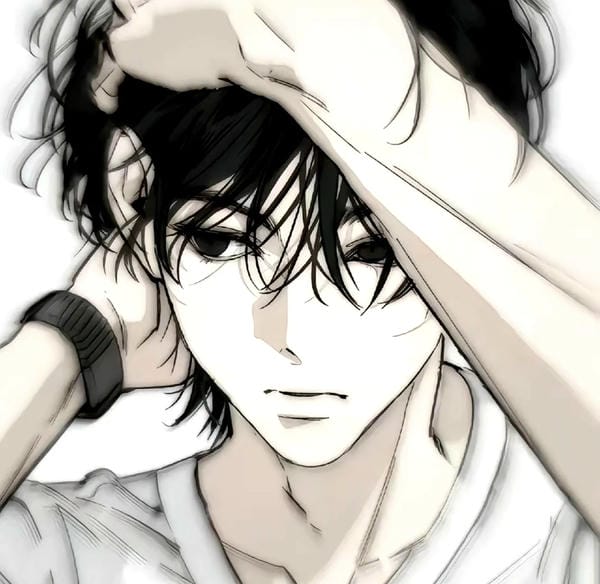 avatar anime đen trắng (17)