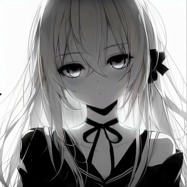 avatar anime đen trắng (21)