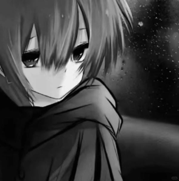 avatar anime đen trắng (7)