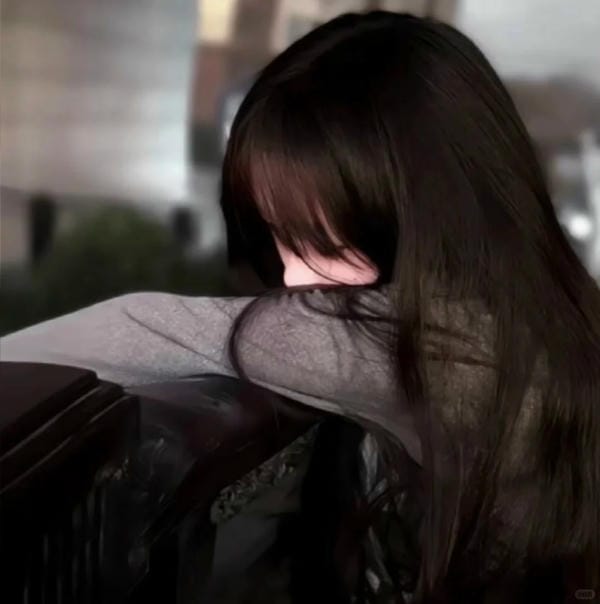 avatar đen trắng buồn (10)