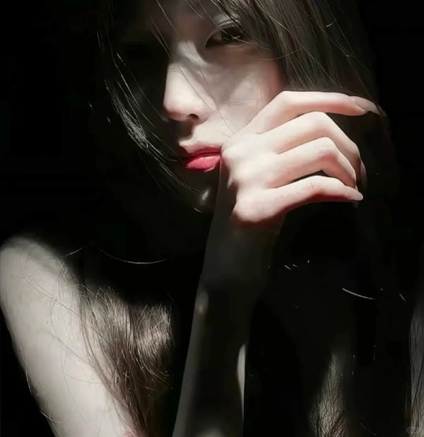 avatar đen trắng buồn (12)