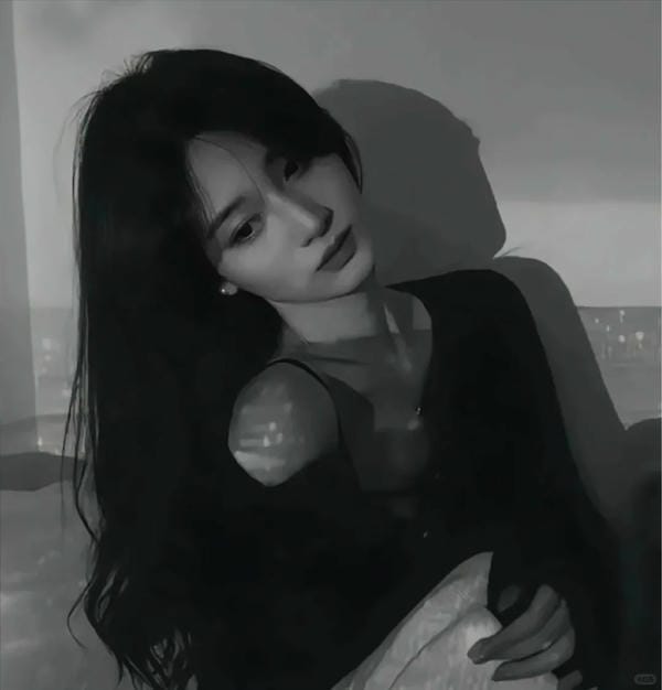 avatar đen trắng buồn (16)