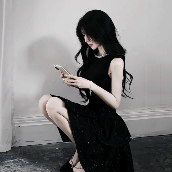 avatar đen trắng buồn (20)