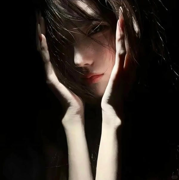 avatar đen trắng buồn (5)