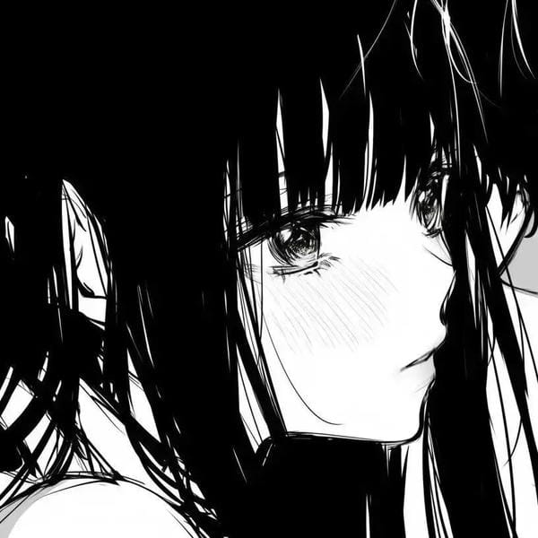 avatar đôi anime đen trắng (18)