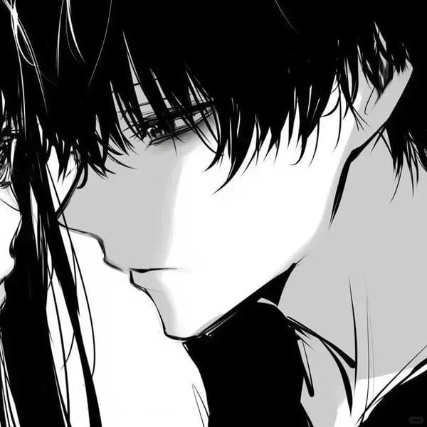 avatar đôi anime đen trắng (19)