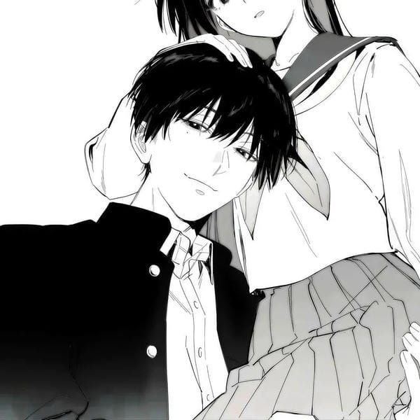 avatar đôi anime đen trắng (21)