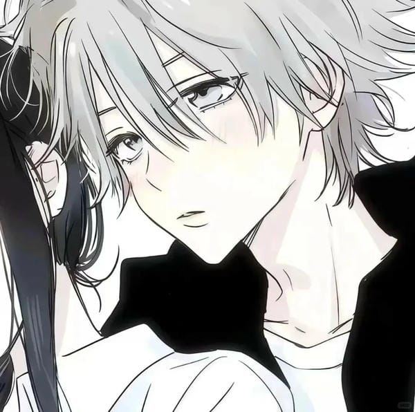 avatar đôi anime đen trắng (25)