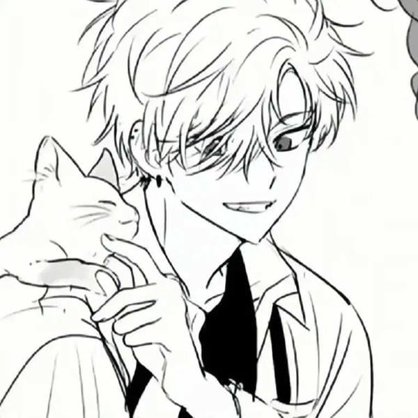 avatar đôi anime đen trắng (26)