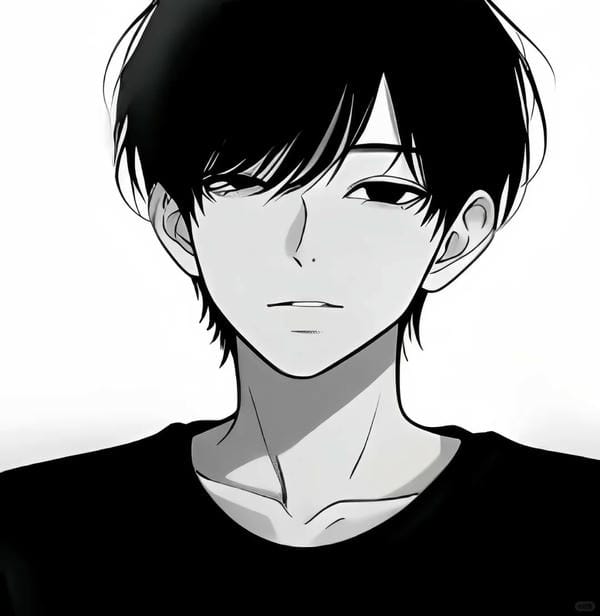 avatar đôi anime đen trắng (29)