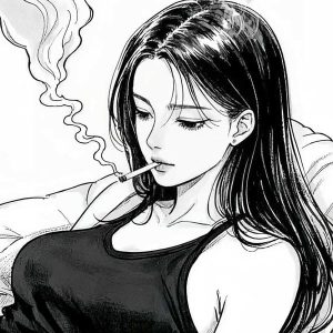 avatar đôi anime đen trắng (30)