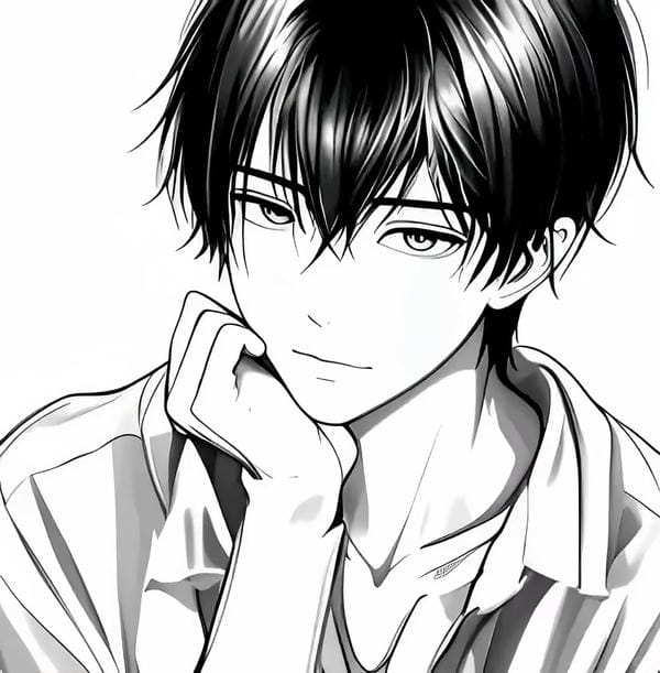 avatar đôi anime đen trắng (33)