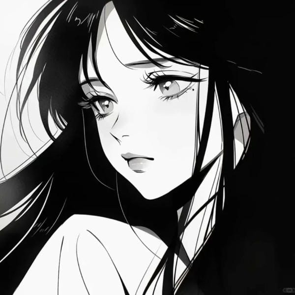 avatar đôi anime đen trắng (36)