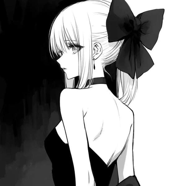 avatar đôi anime đen trắng (38)