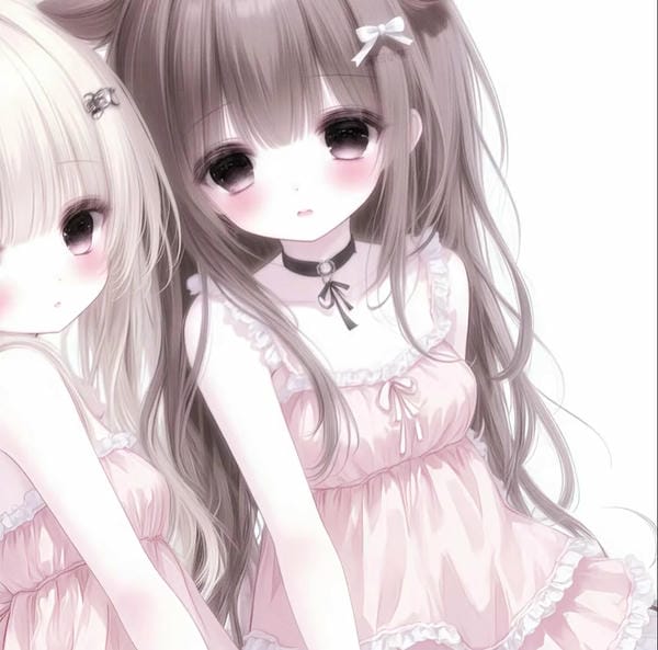 avatar đôi bạn thân nữ anime (14)