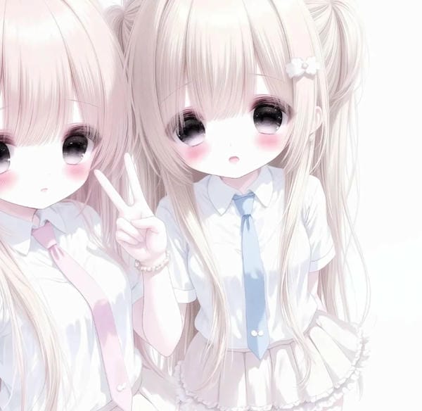 avatar đôi bạn thân nữ anime (18)