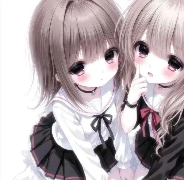 avatar đôi bạn thân nữ anime (19)