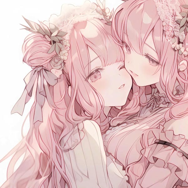 avatar đôi bạn thân nữ anime (25)