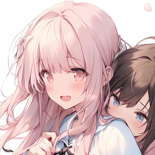 avatar đôi bạn thân nữ anime (28)