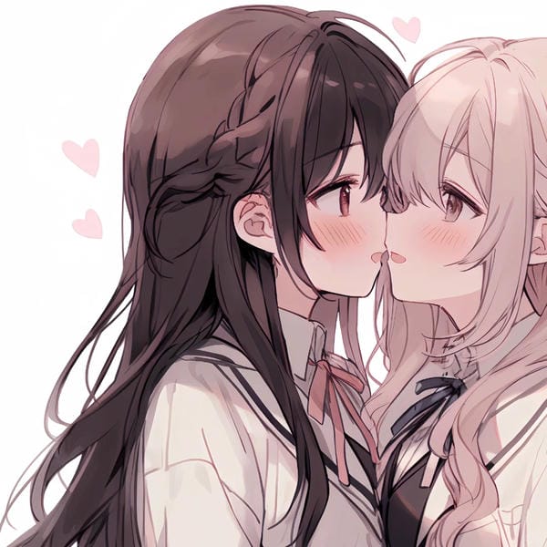 avatar đôi bạn thân nữ anime (29)