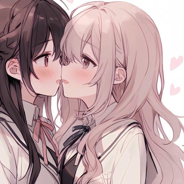 avatar đôi bạn thân nữ anime (30)