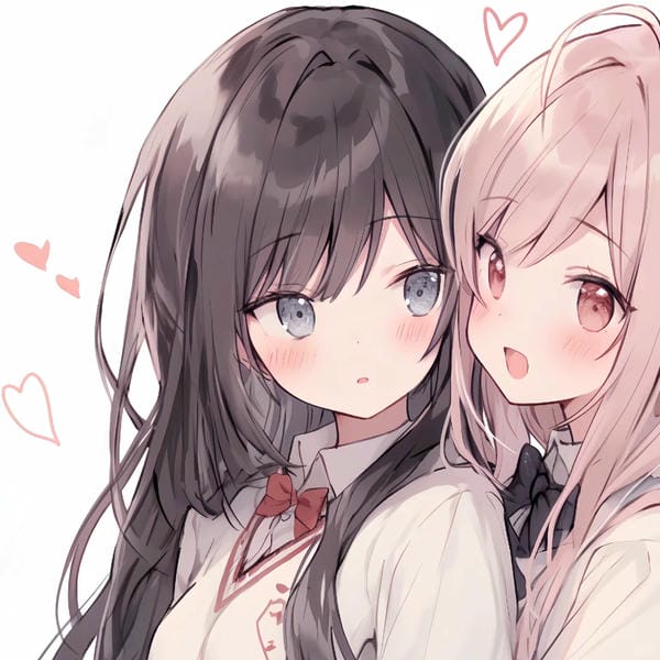 avatar đôi bạn thân nữ anime (32)