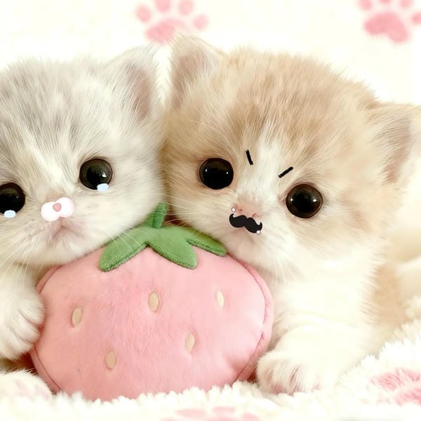 avatar đôi cute mèo (11)