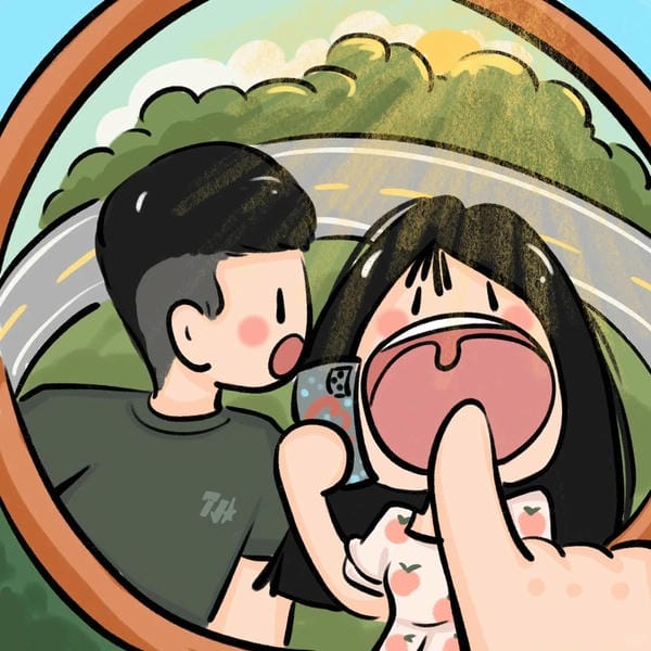 avatar đôi vô tri với người yêu